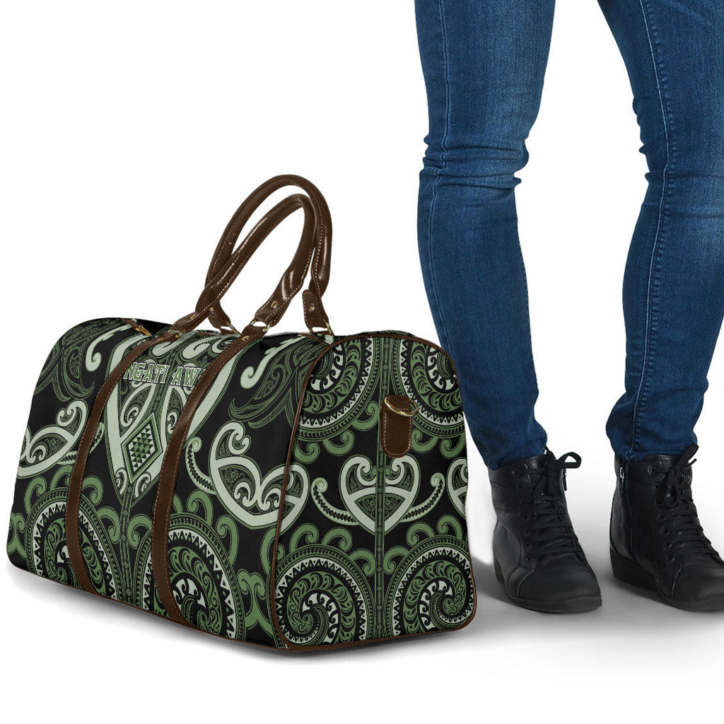 Aotearoa Ngati Awa Travel Bag Maori Tribal Pattern LT05 - Polynesian Pride