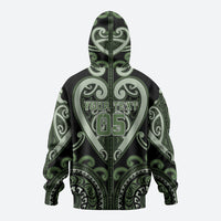Custom Aotearoa Ngati Awa Zip Hoodie Maori Tribal Pattern LT05 - Polynesian Pride