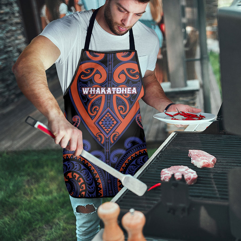 Aotearoa Whakatohea Apron Maori Tribal Pattern LT05 - Polynesian Pride