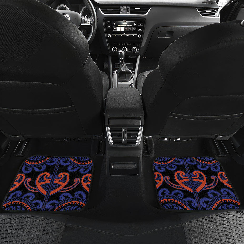 Custom Aotearoa Whakatohea Car Mats Maori Tribal Pattern