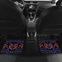 Custom Aotearoa Whakatohea Car Mats Maori Tribal Pattern