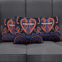 Aotearoa Whakatohea Pillow Cover Maori Tribal Pattern LT05 - Polynesian Pride