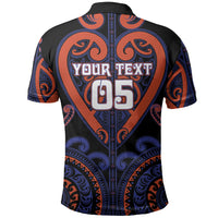 Custom Aotearoa Whakatohea Polo Shirt Maori Tribal Pattern LT05 - Polynesian Pride