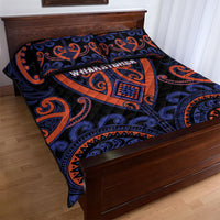 Aotearoa Whakatohea Quilt Bed Set Maori Tribal Pattern LT05 - Polynesian Pride