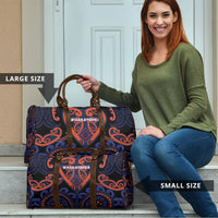 Aotearoa Whakatohea Travel Bag Maori Tribal Pattern LT05 - Polynesian Pride