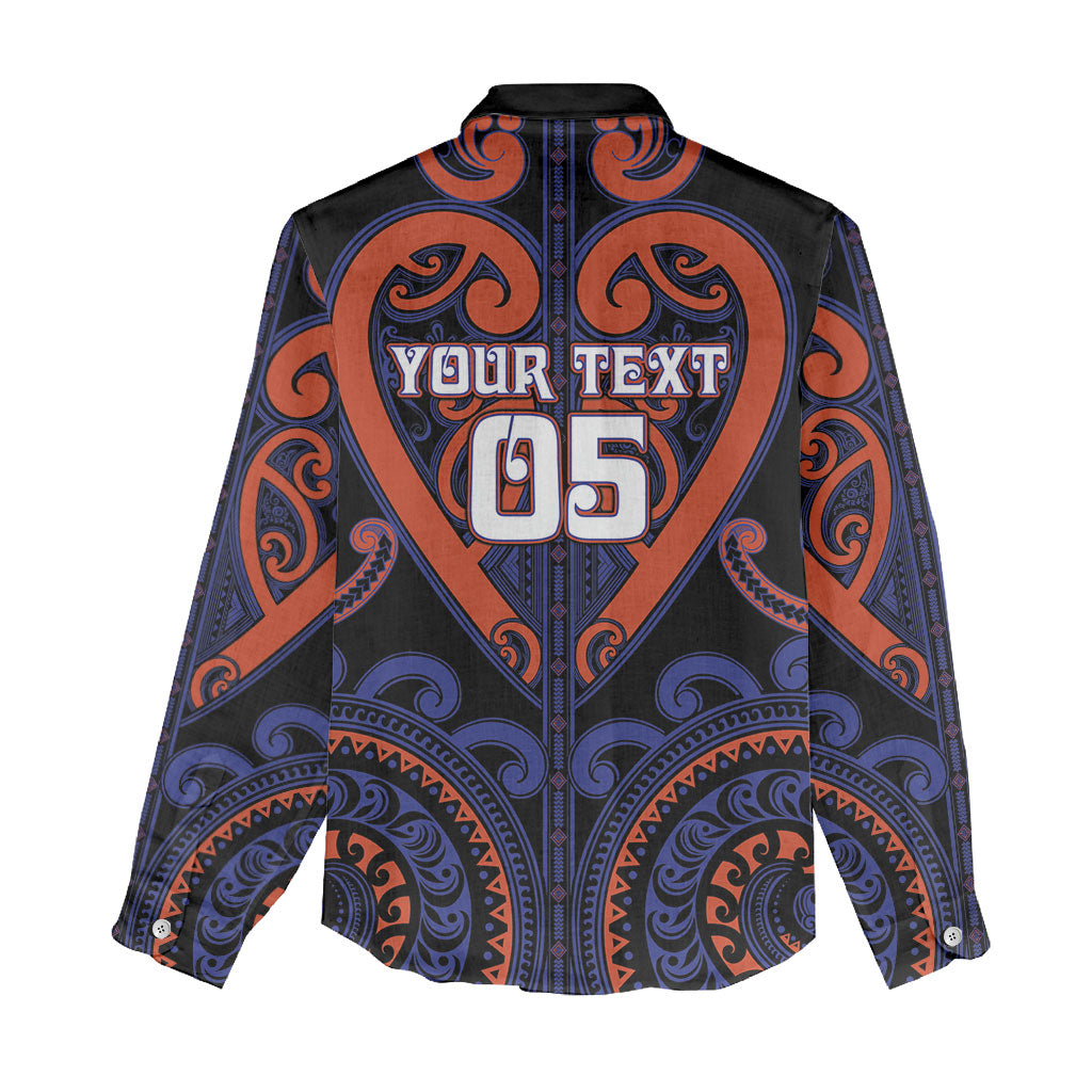 Custom Aotearoa Whakatohea Women Casual Shirt Maori Tribal Pattern LT05 - Polynesian Pride