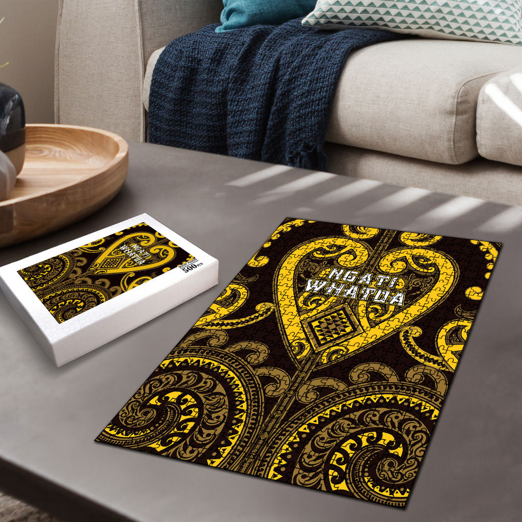 Aotearoa Ngati Whatua Puzzle Maori Tribal Pattern LT05 - Polynesian Pride