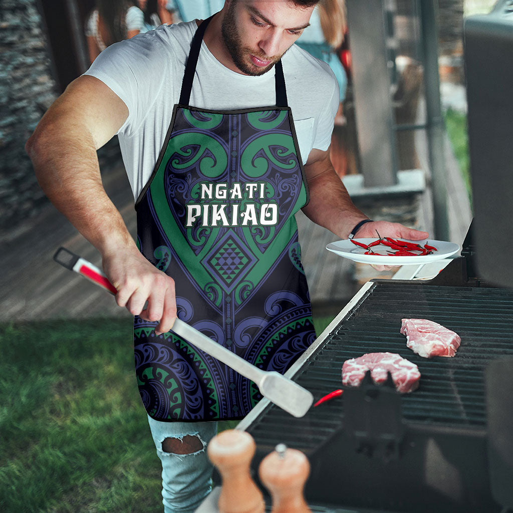 Aotearoa Ngati Pikiao Apron Maori Tribal Pattern LT05 - Polynesian Pride