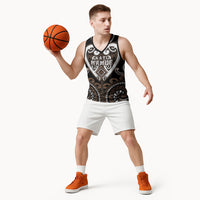 Custom Aotearoa Kati Mamoe Basketball Jersey Maori Tribal Pattern LT05 - Polynesian Pride