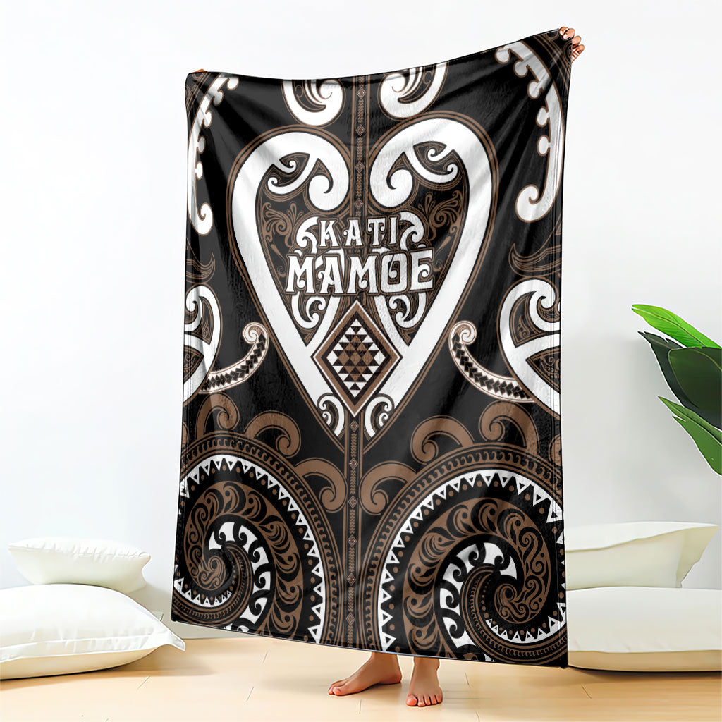 Aotearoa Kati Mamoe Blanket Maori Tribal Pattern LT05 - Polynesian Pride