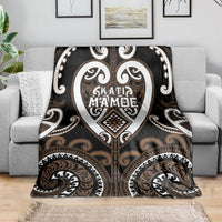 Aotearoa Kati Mamoe Blanket Maori Tribal Pattern LT05 - Polynesian Pride