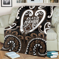 Aotearoa Kati Mamoe Blanket Maori Tribal Pattern LT05 - Polynesian Pride