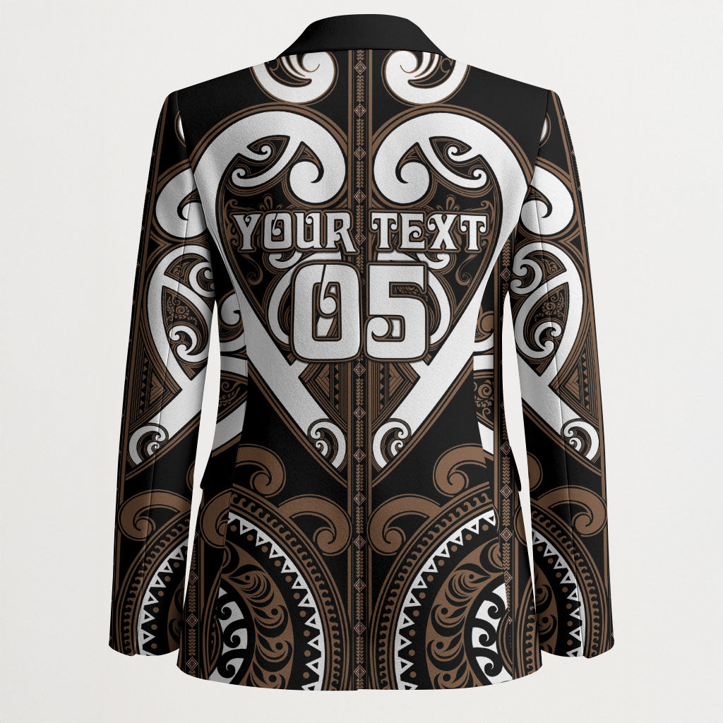 Custom Aotearoa Kati Mamoe Blazer Maori Tribal Pattern LT05 - Polynesian Pride
