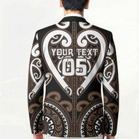 Custom Aotearoa Kati Mamoe Blazer Maori Tribal Pattern LT05 - Polynesian Pride