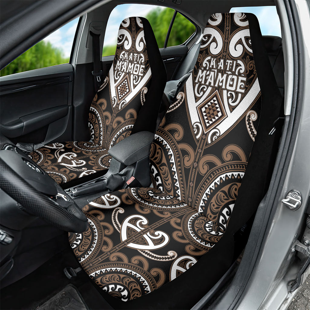 Aotearoa Kati Mamoe Car Seat Cover Maori Tribal Pattern LT05 - Polynesian Pride