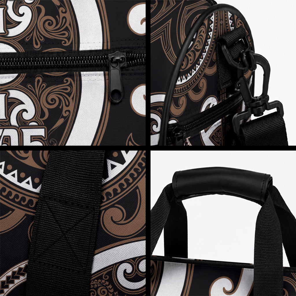 Aotearoa Kati Mamoe Duffle Bag Maori Tribal Pattern LT05 - Polynesian Pride