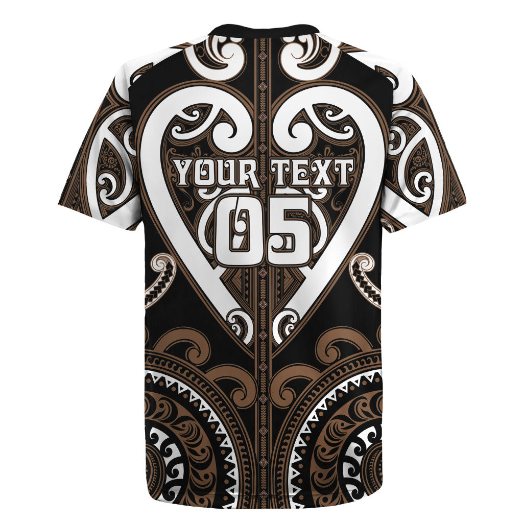 Custom Aotearoa Kati Mamoe Rugby Jersey Maori Tribal Pattern LT05 - Polynesian Pride
