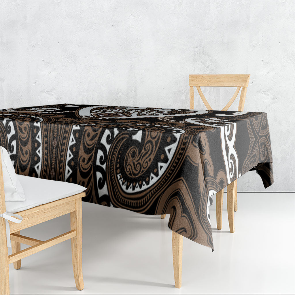 Aotearoa Kati Mamoe Tablecloth Maori Tribal Pattern LT05 - Polynesian Pride