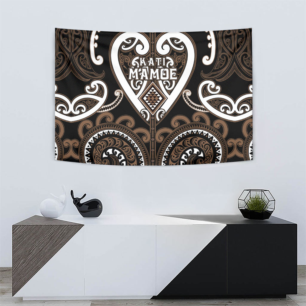 Aotearoa Kati Mamoe Tapestry Maori Tribal Pattern LT05 - Polynesian Pride