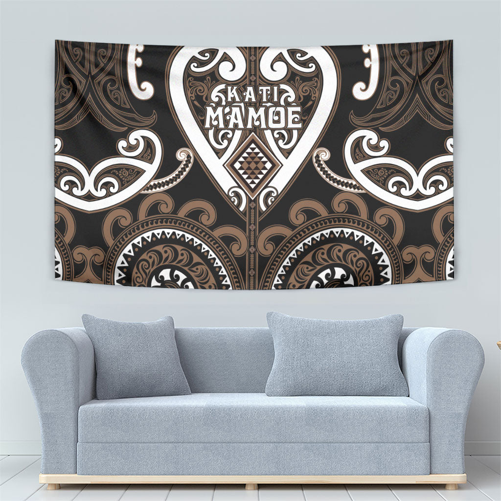 Aotearoa Kati Mamoe Tapestry Maori Tribal Pattern LT05 - Polynesian Pride