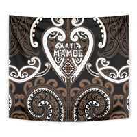 Aotearoa Kati Mamoe Tapestry Maori Tribal Pattern LT05 - Polynesian Pride