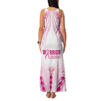 Breast Cancer Pink Out Family Matching Tank Maxi Dress and Hawaiian Shirt Polynesian Art Tattoo White Version LT05 - Polynesian Pride