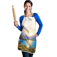 New Zealand Flag Apron Scenic Nature LT05 - Polynesian Pride