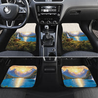 New Zealand Flag Car Mats Scenic Nature LT05 Set 4pcs Multicolor - Polynesian Pride