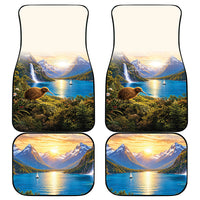 New Zealand Flag Car Mats Scenic Nature LT05 - Polynesian Pride