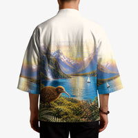 New Zealand Flag Kimono Scenic Nature LT05 - Polynesian Pride