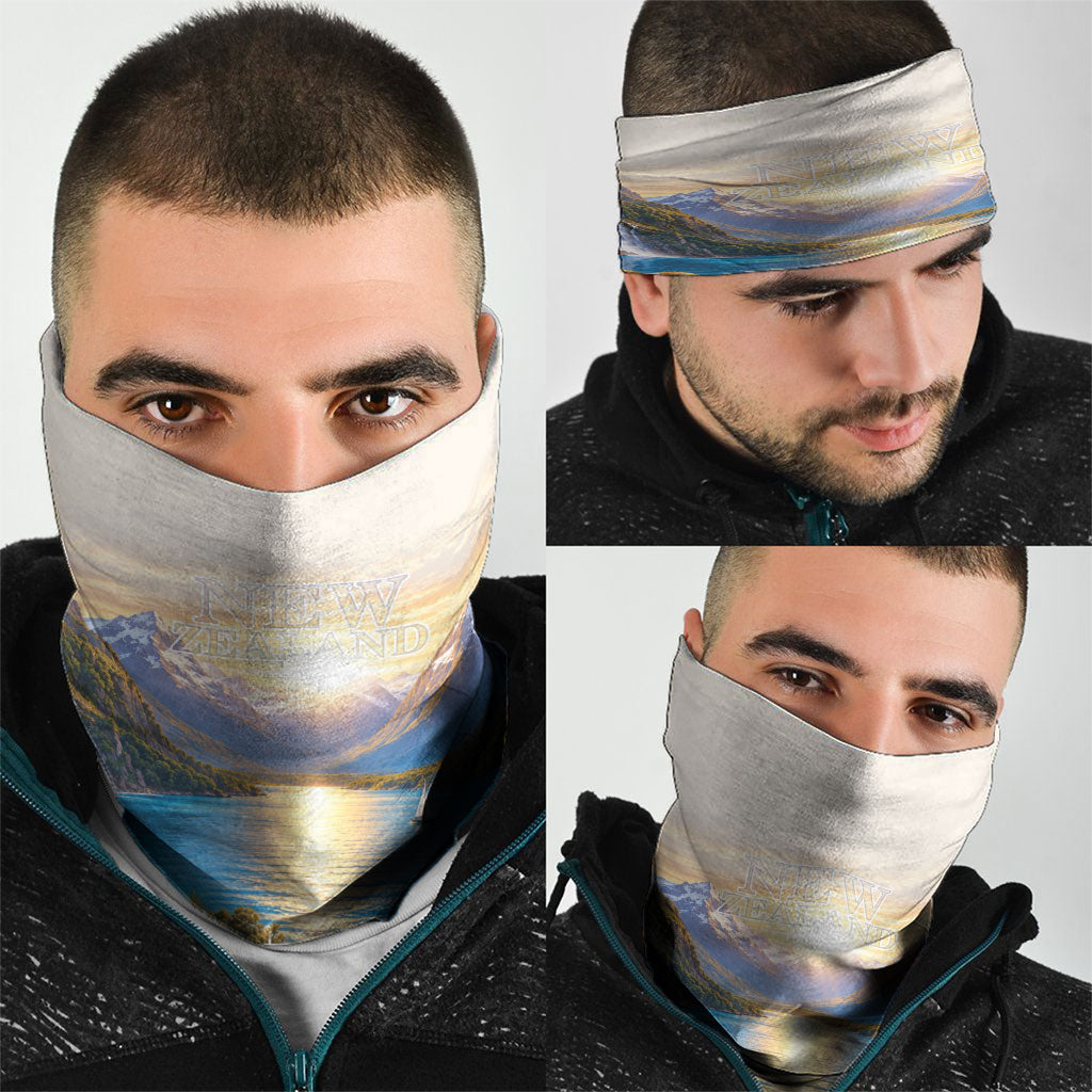 New Zealand Flag Neck Gaiter Scenic Nature LT05 - Polynesian Pride