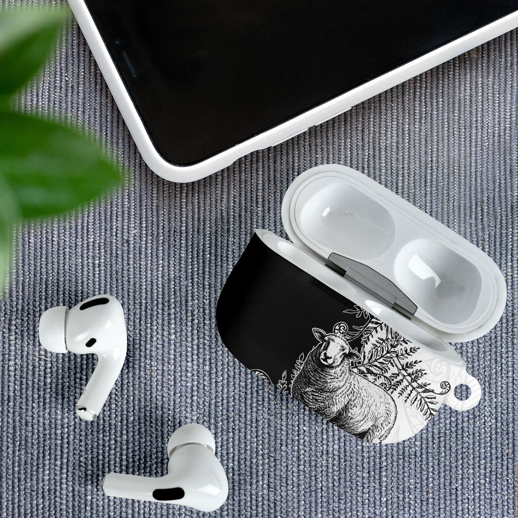 New Zealand Aotearoa Hipi AirPods Case Maori Pattern LT05 - Polynesian Pride