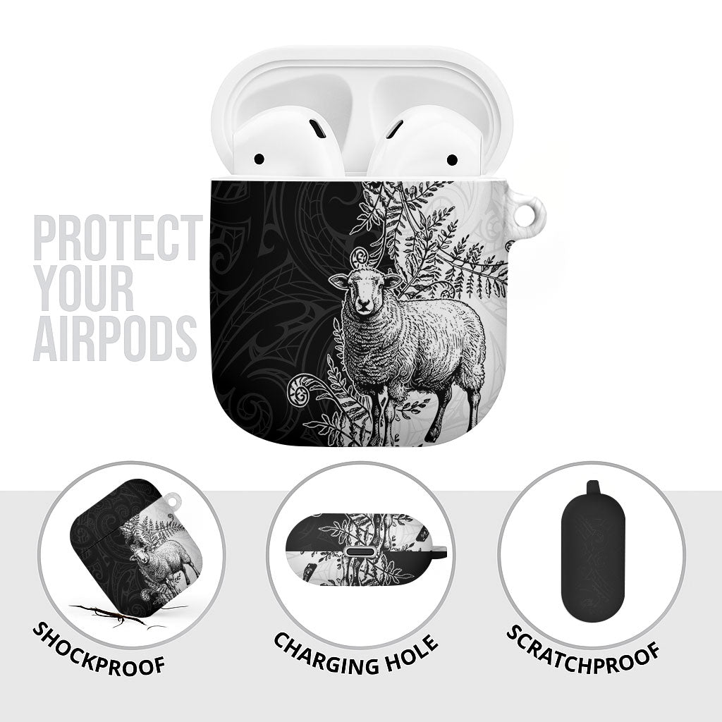 New Zealand Aotearoa Hipi AirPods Case Maori Pattern LT05 - Polynesian Pride