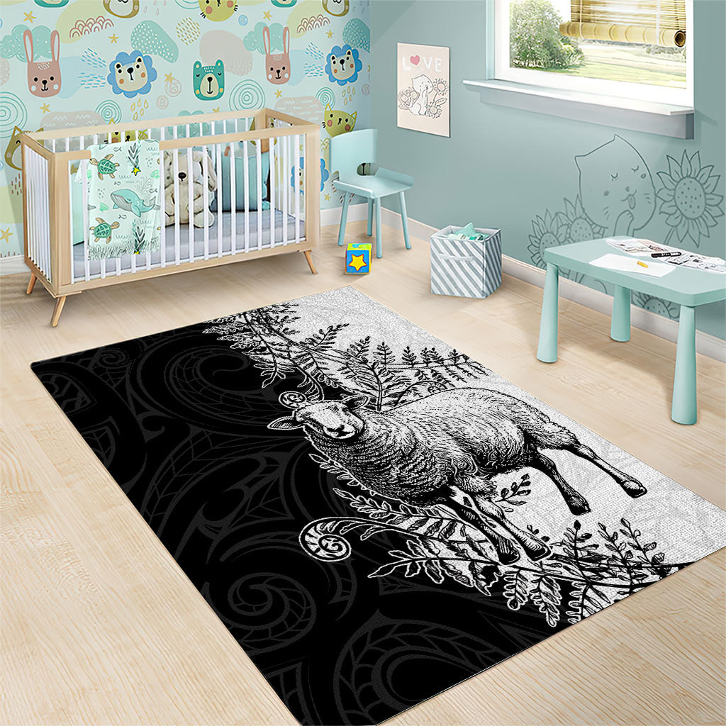 New Zealand Aotearoa Hipi Area Rug Maori Pattern LT05 - Polynesian Pride