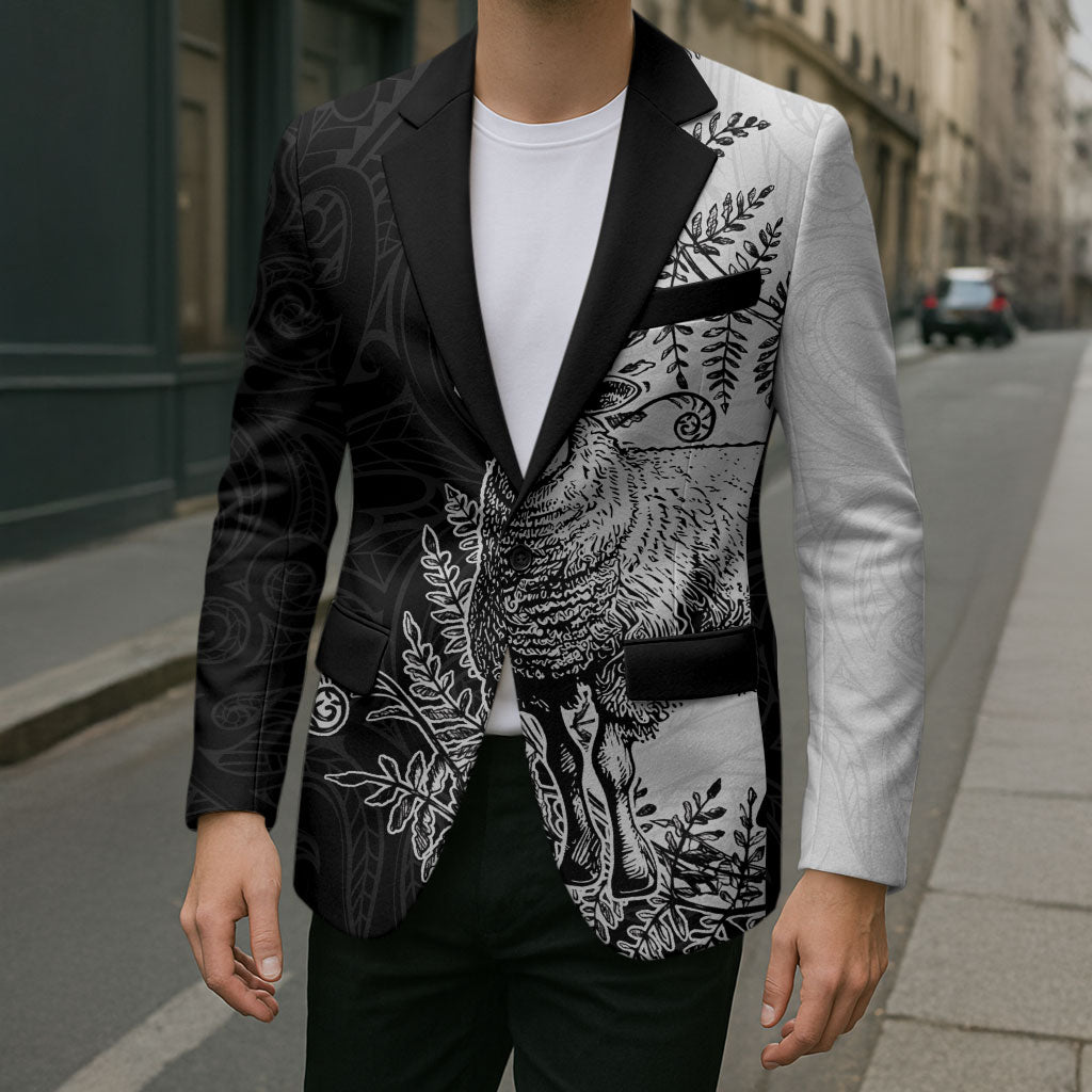New Zealand Aotearoa Hipi Blazer Maori Pattern LT05 - Polynesian Pride