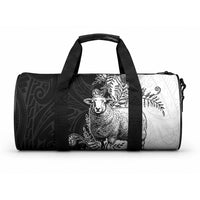 New Zealand Aotearoa Hipi Duffle Bag Maori Pattern LT05 One size Black - Polynesian Pride