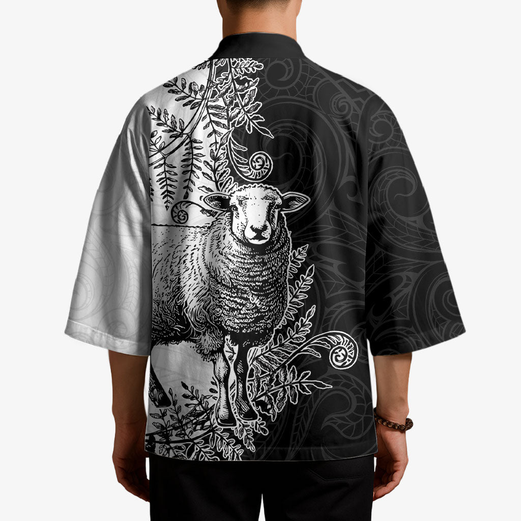 New Zealand Aotearoa Hipi Kimono Maori Pattern LT05 - Polynesian Pride