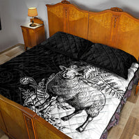 New Zealand Aotearoa Hipi Quilt Bed Set Maori Pattern LT05 - Polynesian Pride