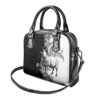 New Zealand Aotearoa Hipi Shoulder Handbag Maori Pattern LT05 - Polynesian Pride