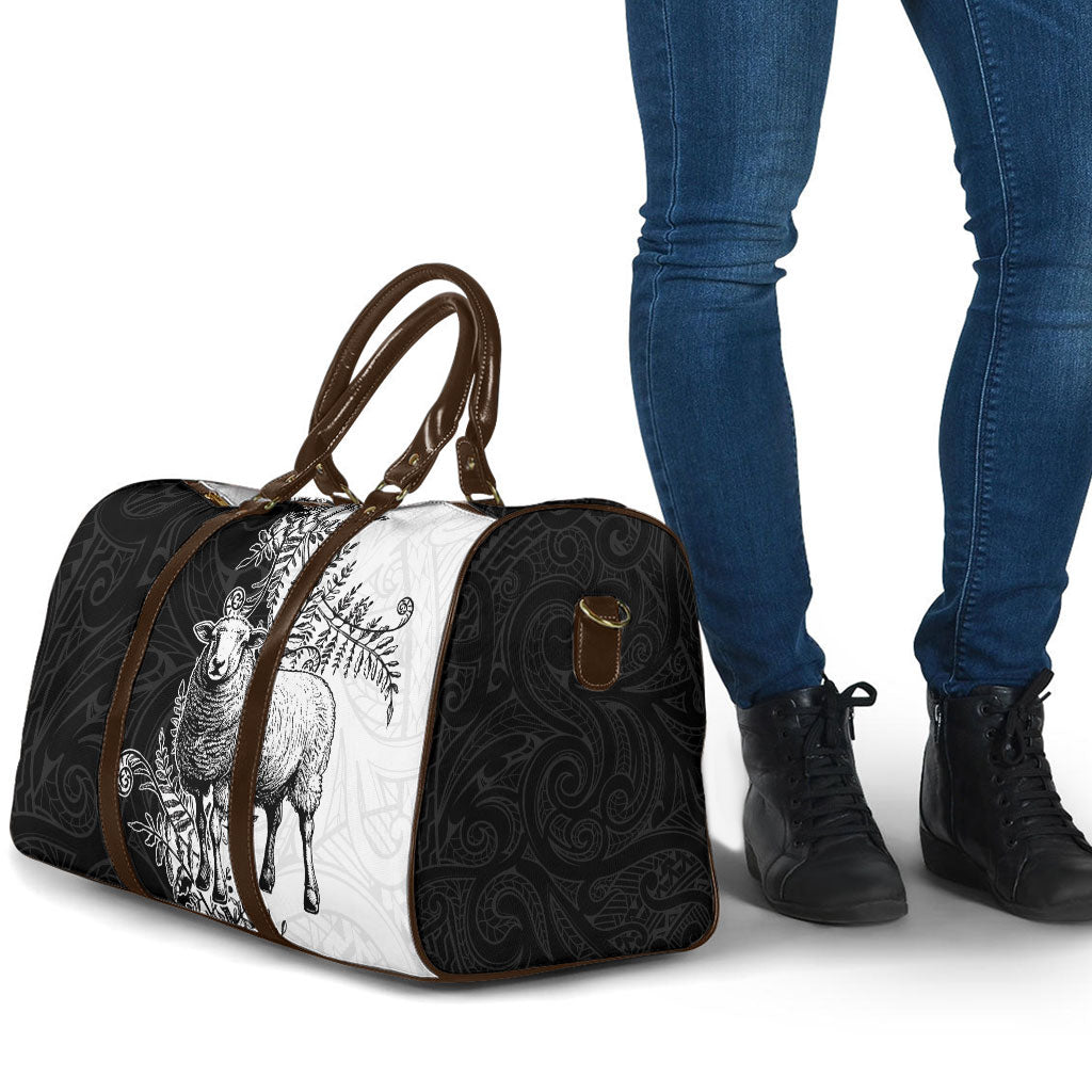 New Zealand Aotearoa Hipi Travel Bag Maori Pattern LT05 - Polynesian Pride