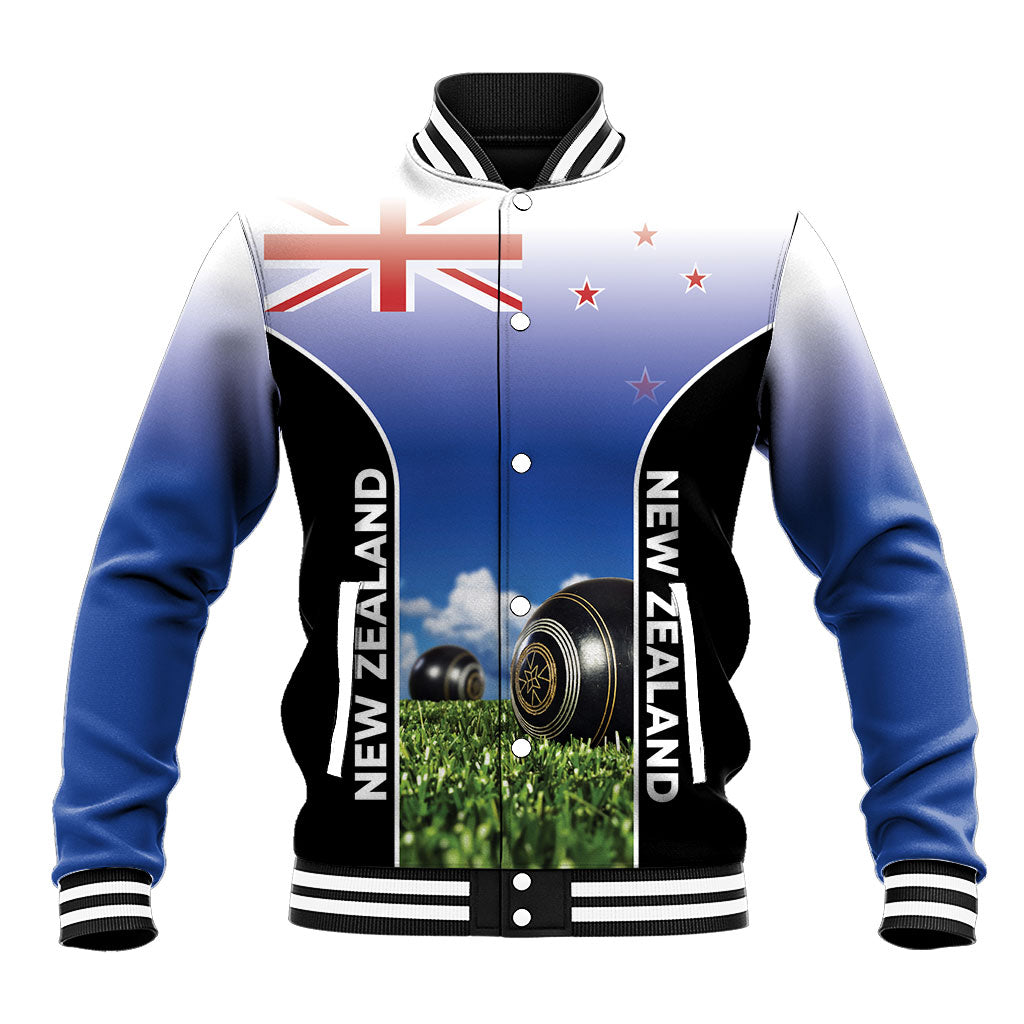 Custom New Zealand Lawn Bowls Baseball Jacket Unique Style LT05 Unisex Multicolor - Polynesian Pride