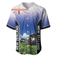 Custom New Zealand Lawn Bowls Baseball Jersey Unique Style LT05 Multicolor - Polynesian Pride