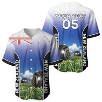 Custom New Zealand Lawn Bowls Baseball Jersey Unique Style LT05 - Polynesian Pride