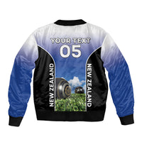 Custom New Zealand Lawn Bowls Bomber Jacket Unique Style LT05 - Polynesian Pride