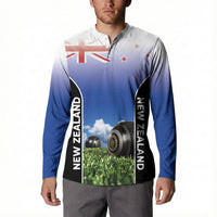 Custom New Zealand Lawn Bowls Button Sweatshirt Unique Style LT05 - Polynesian Pride