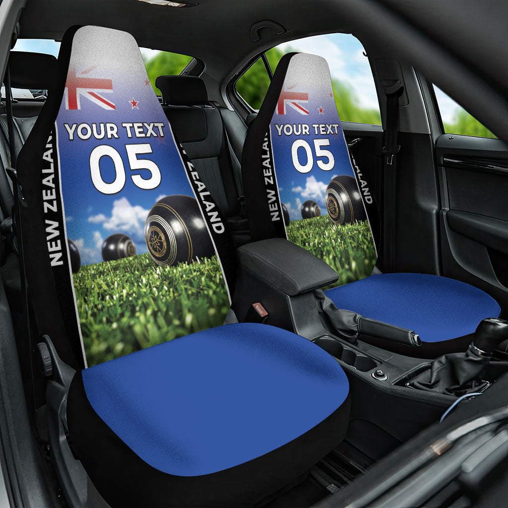 Custom New Zealand Lawn Bowls Car Seat Cover Unique Style LT05 One Size Multicolor - Polynesian Pride