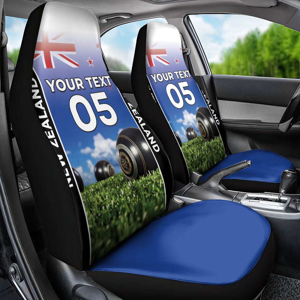 Custom New Zealand Lawn Bowls Car Seat Cover Unique Style LT05 - Polynesian Pride