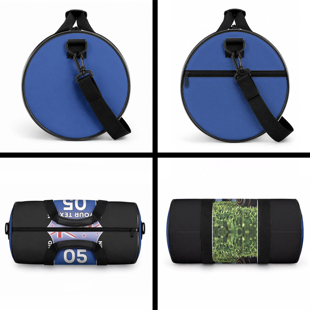 Custom New Zealand Lawn Bowls Duffle Bag Unique Style LT05 - Polynesian Pride