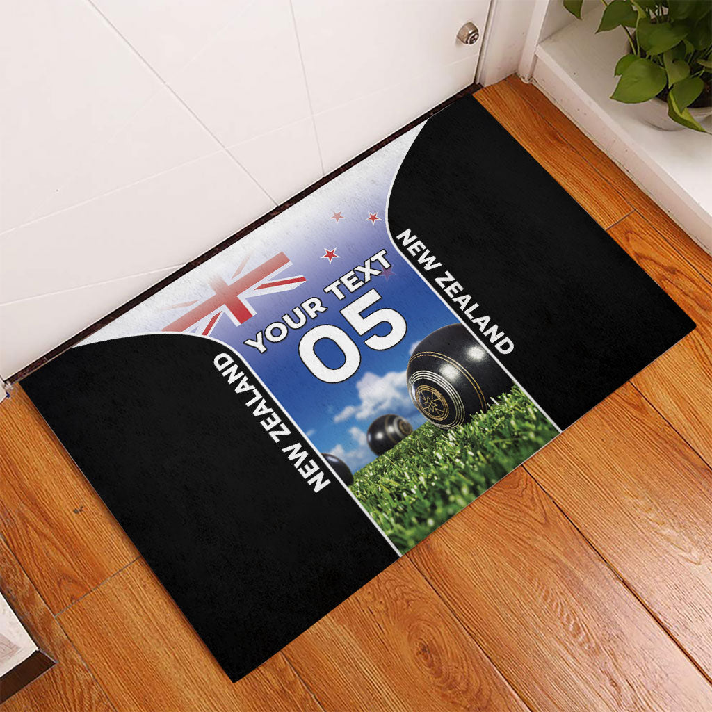 Custom New Zealand Lawn Bowls Rubber Doormat Unique Style LT05 - Polynesian Pride