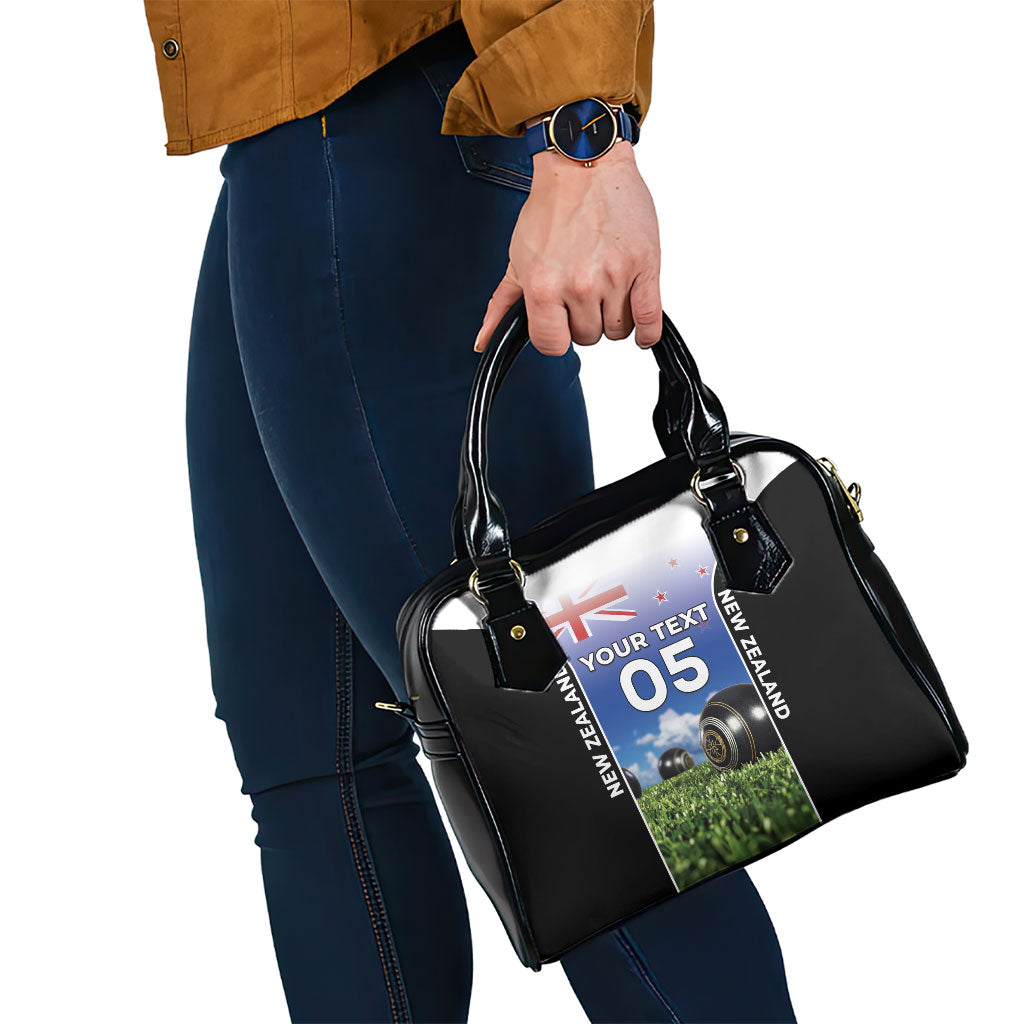 Custom New Zealand Lawn Bowls Shoulder Handbag Unique Style LT05 - Polynesian Pride